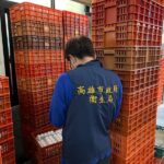 民眾買台農盒蛋蛋白竟是「黑藍色」 高雄衛生局曝抽查結果
