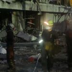 【屏東工廠爆炸】發現疑消防員骨骸！夜間視線不良「搜救暫停」　今上午繼續搜尋工作