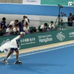 亞運滑輪一早開紅盤！施沛妤、楊合貞聯手「金包銀」